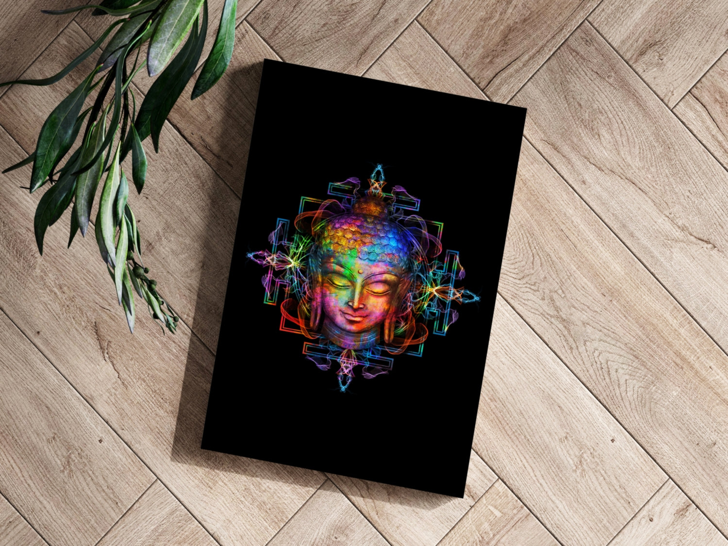 Buddha Aluminum Print.