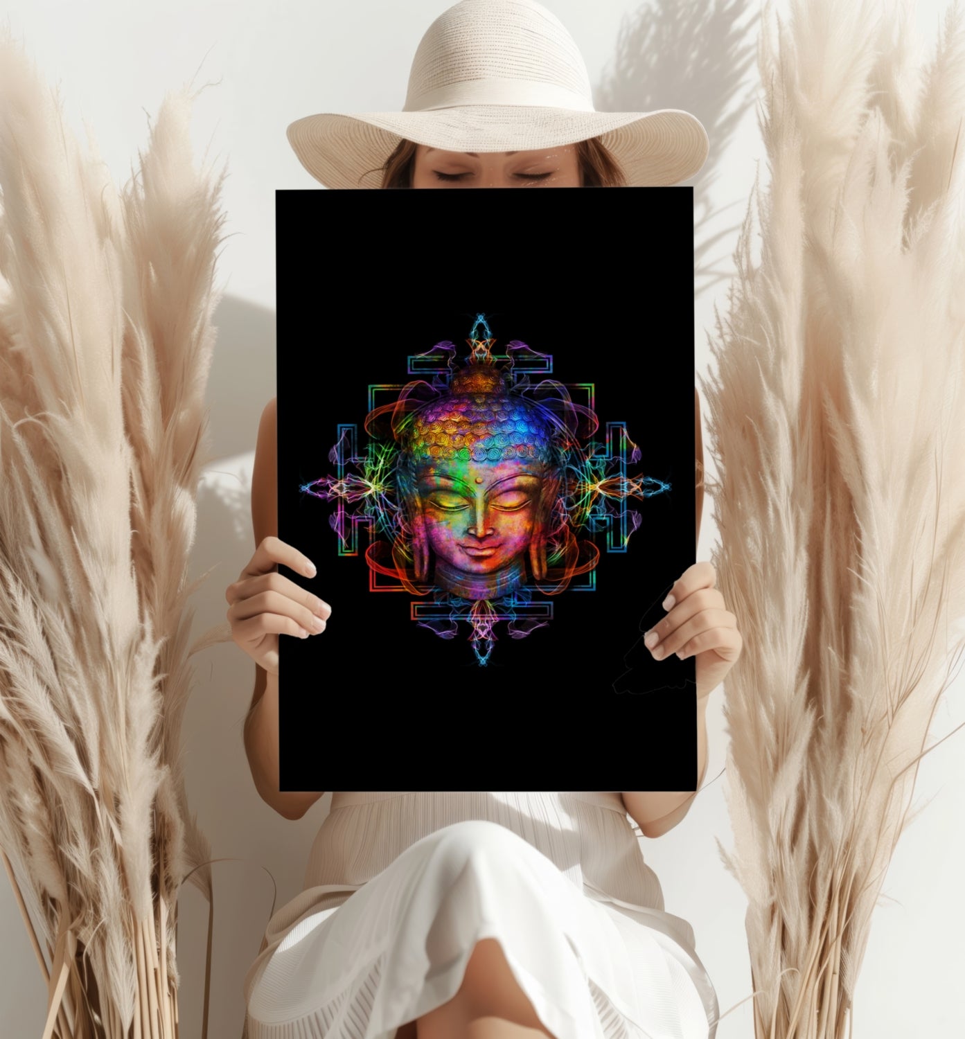 Buddha Aluminum Print.