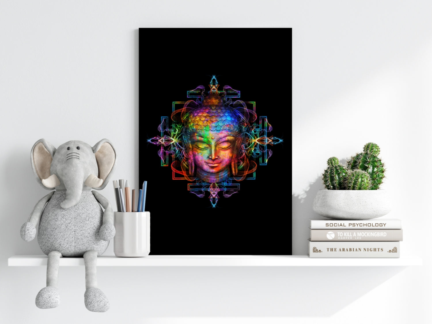 Buddha Aluminum Print.