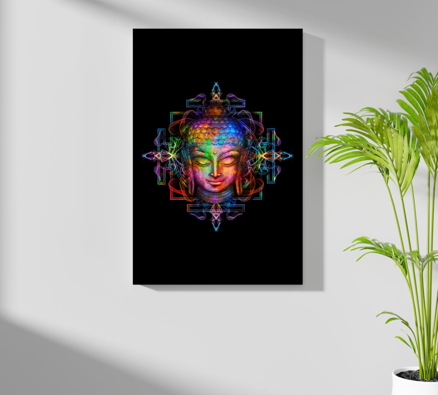 Buddha Aluminum Print.