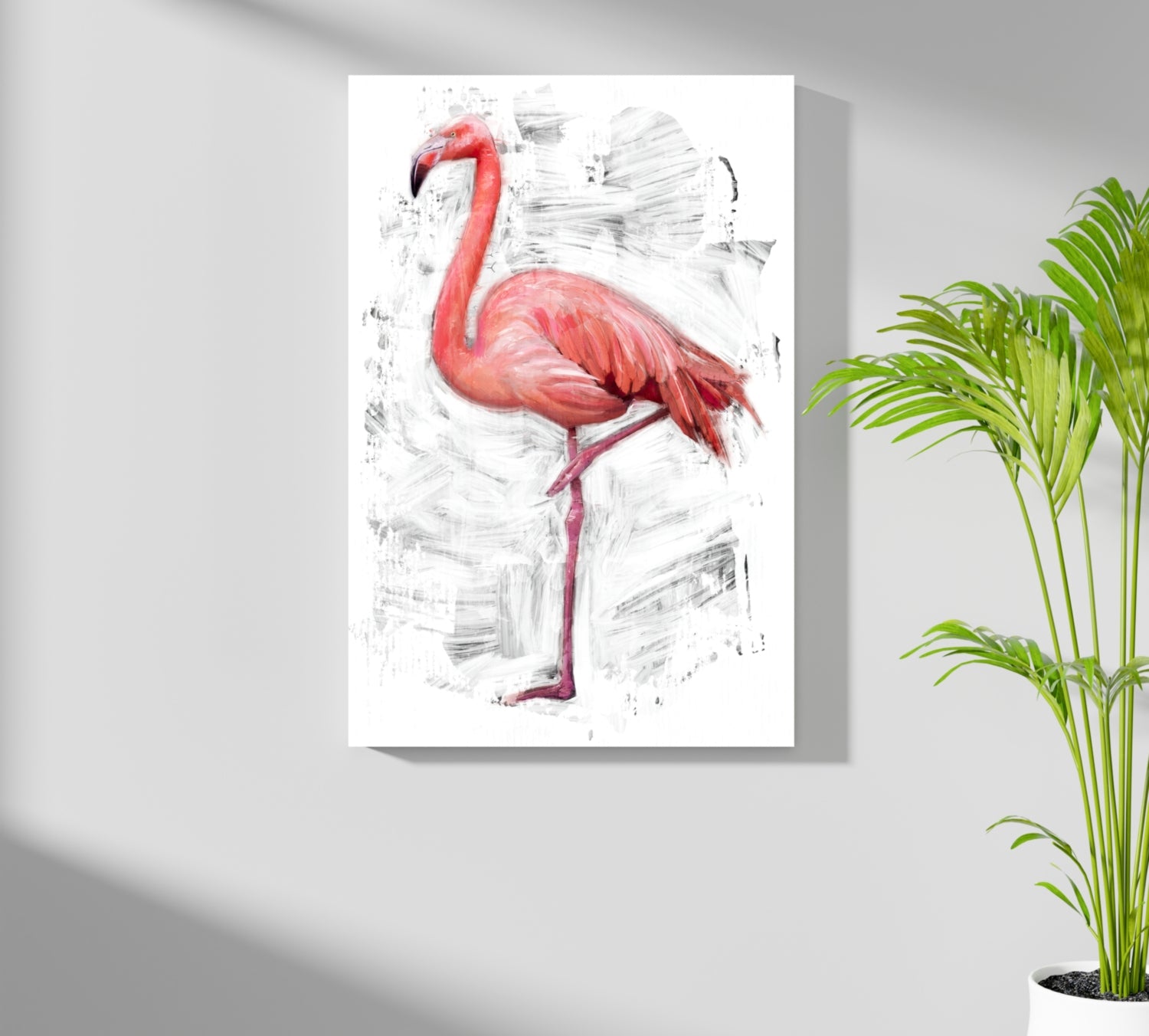 Flamingo Aluminum Print.