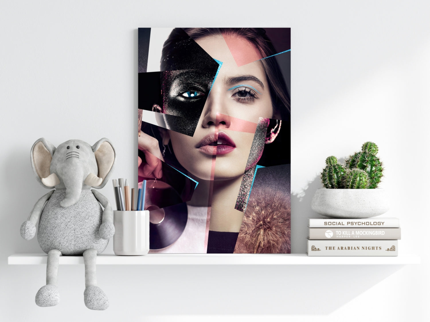 Woman Aluminum Print.