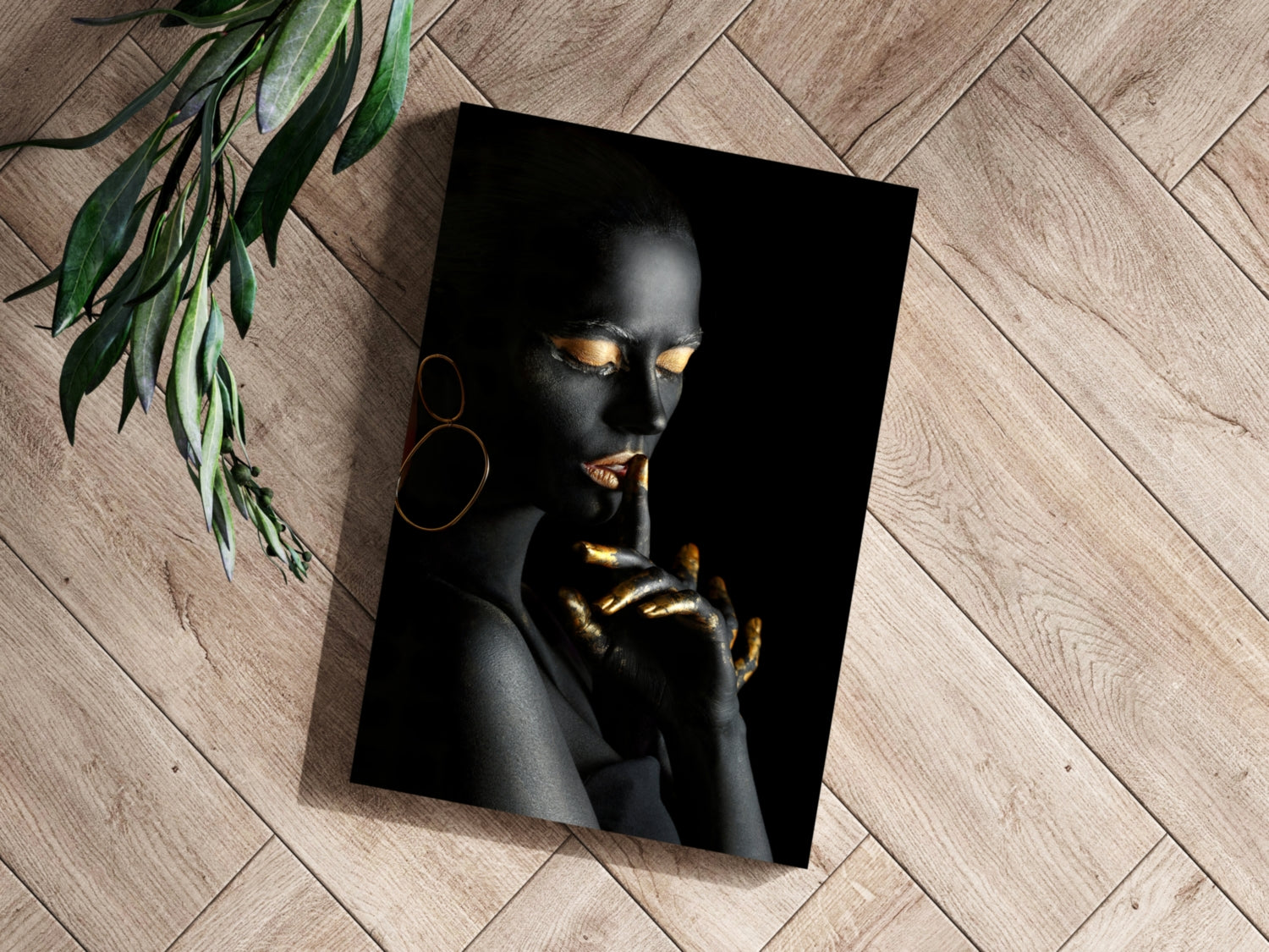 Woman Aluminum Print.