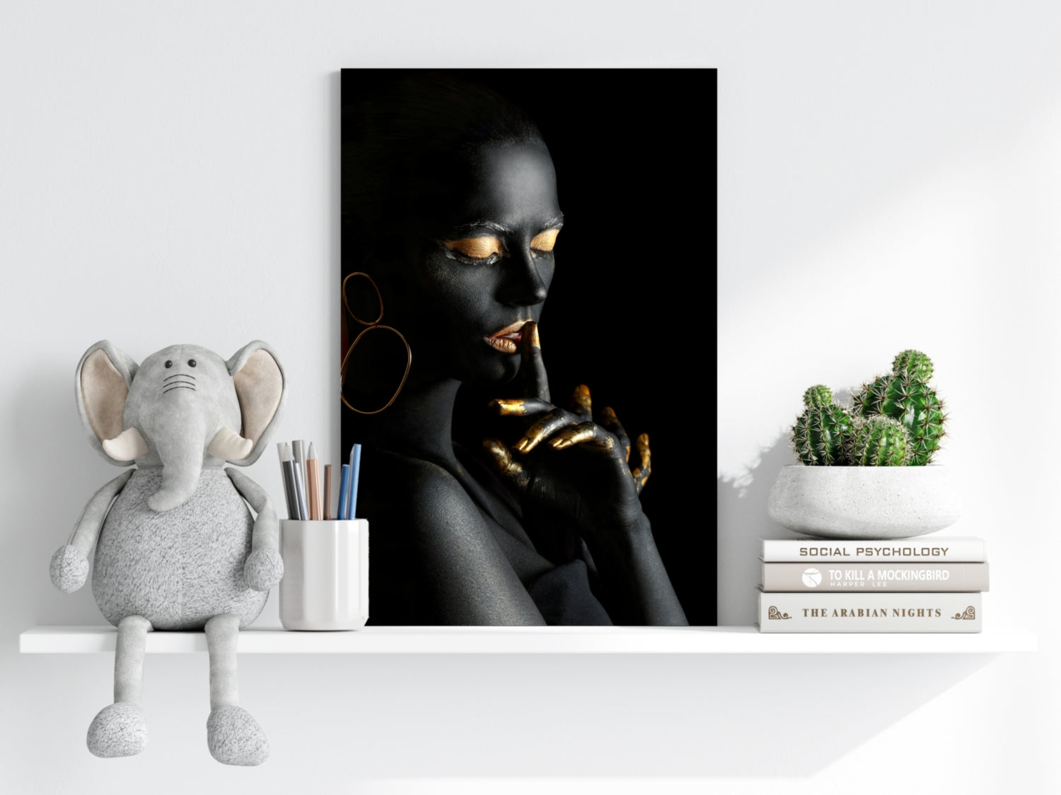 Woman Aluminum Print.