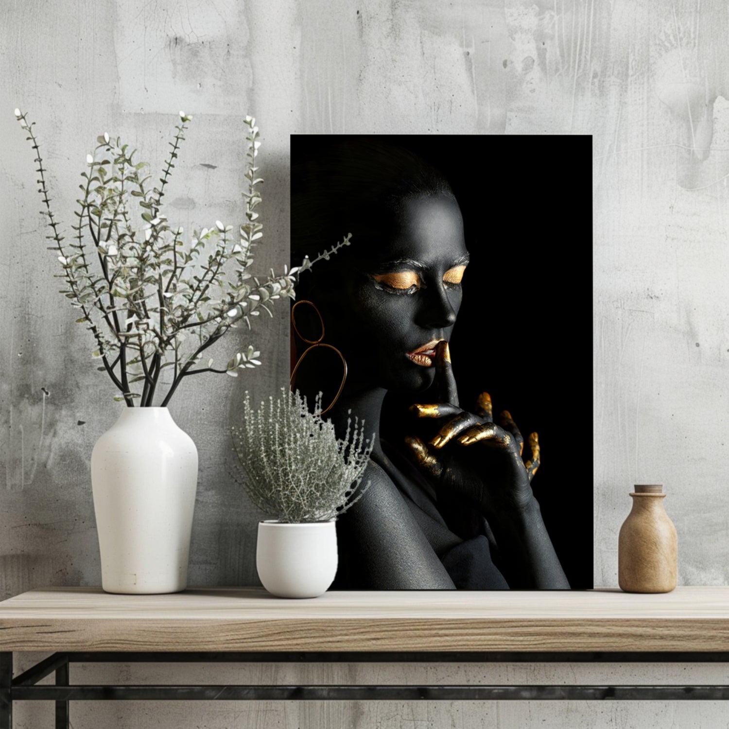 Woman Aluminum Print.