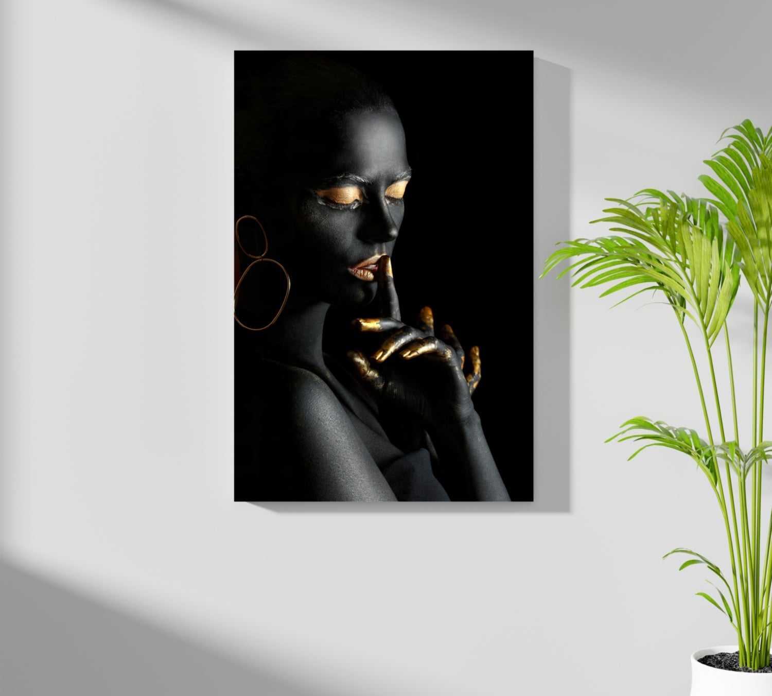 Woman Aluminum Print.