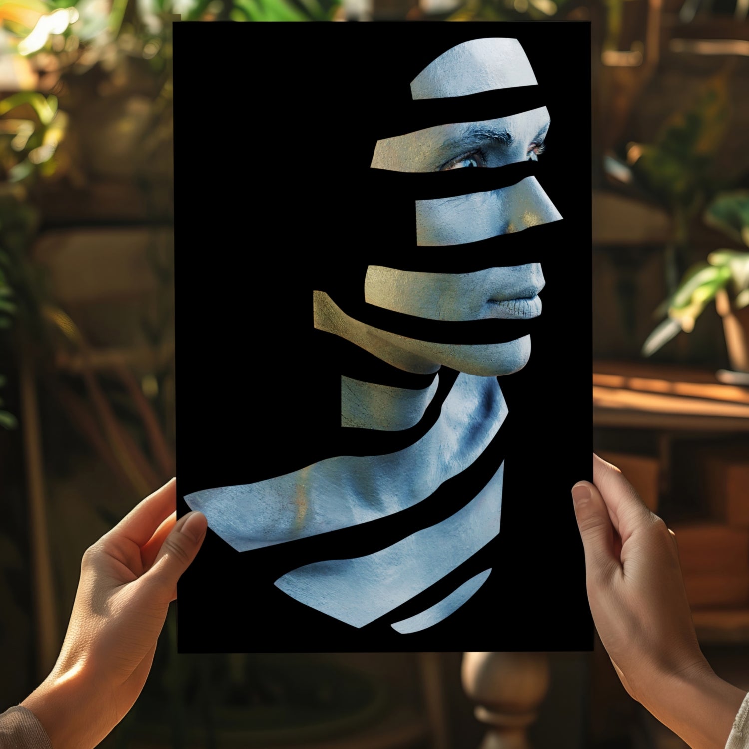 Woman Aluminum Print.