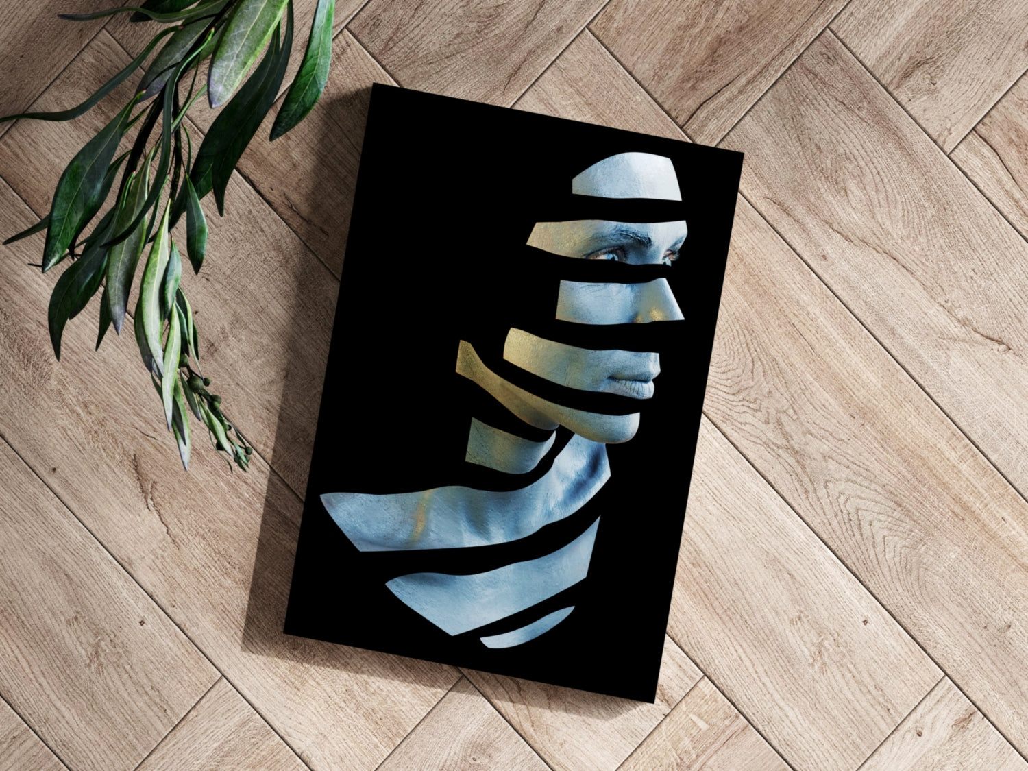 Woman Aluminum Print.