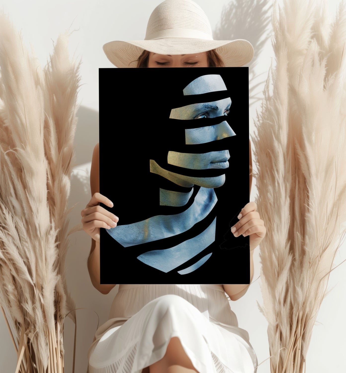 Woman Aluminum Print.