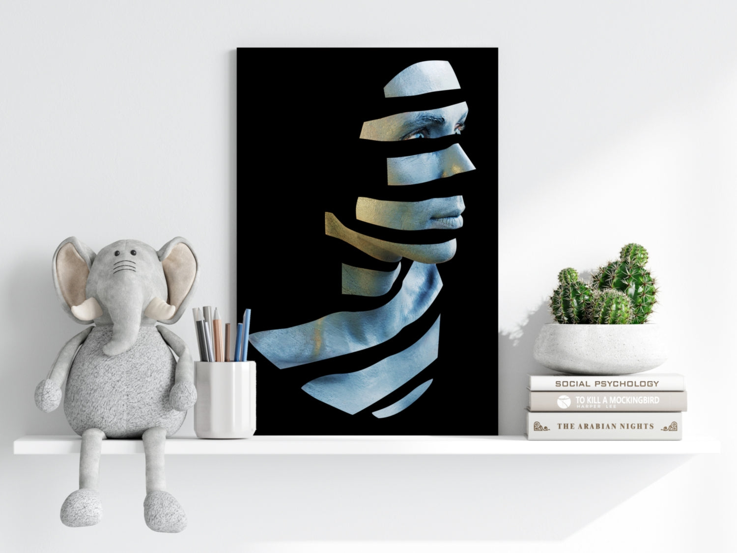 Woman Aluminum Print.