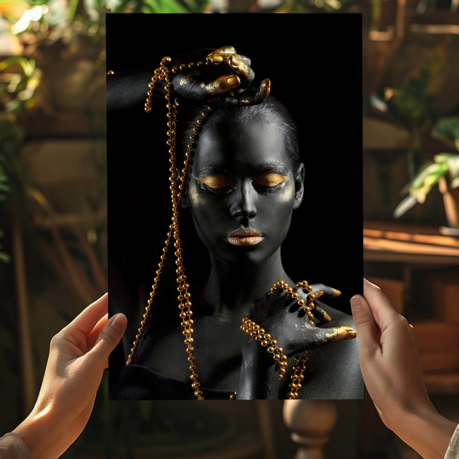 Woman Aluminum Print.