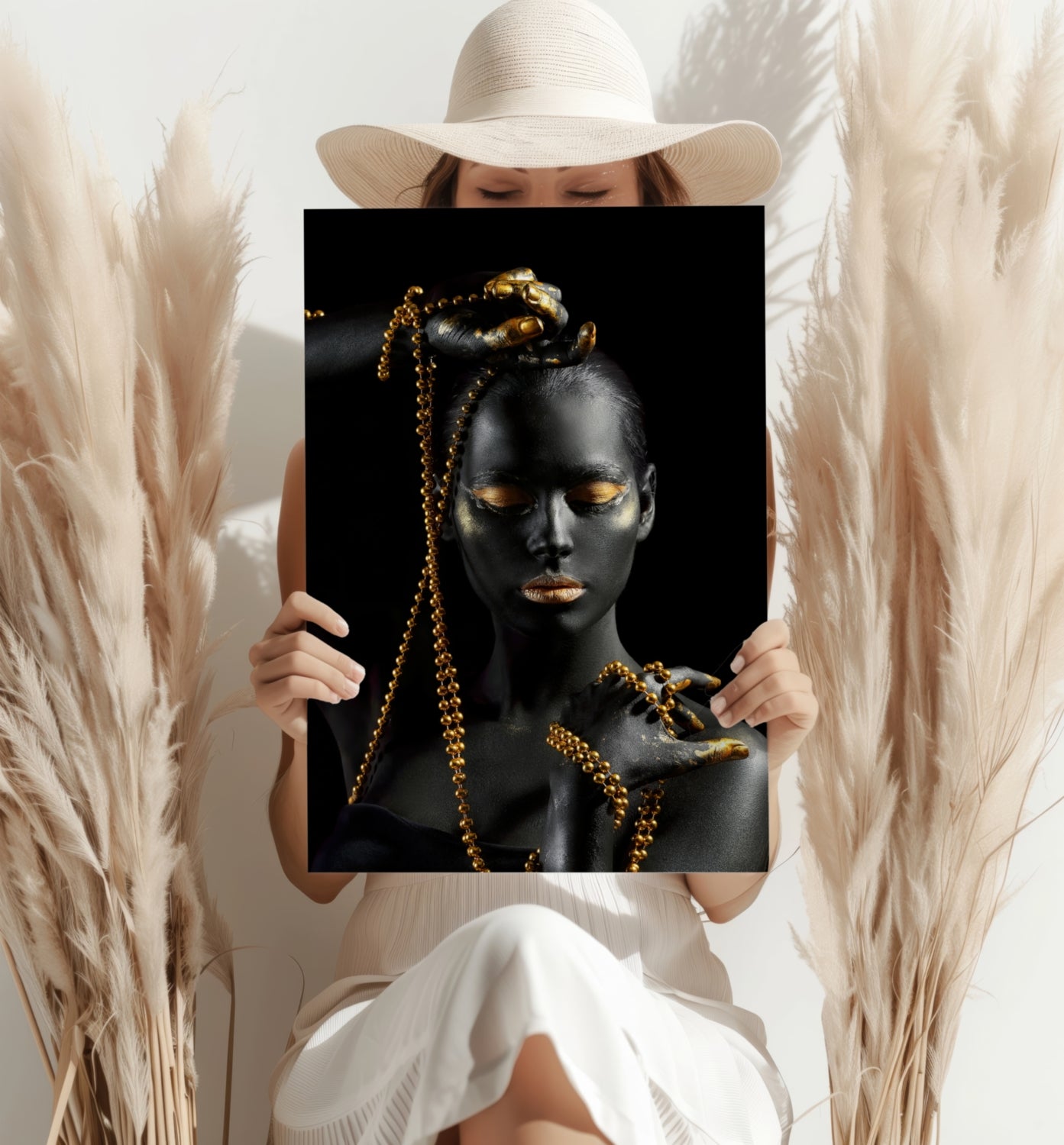 Woman Aluminum Print.