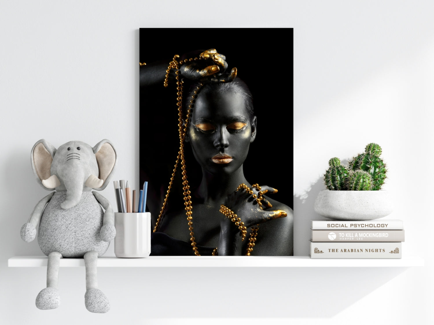 Woman Aluminum Print.