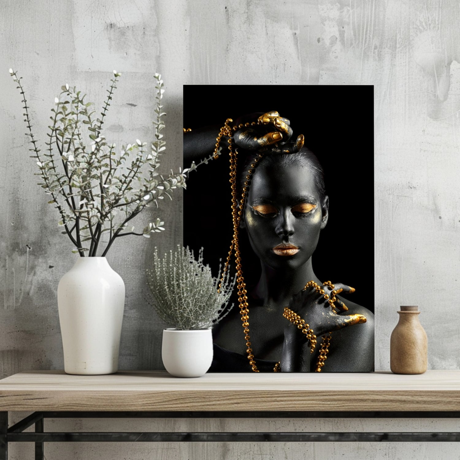 Woman Aluminum Print.