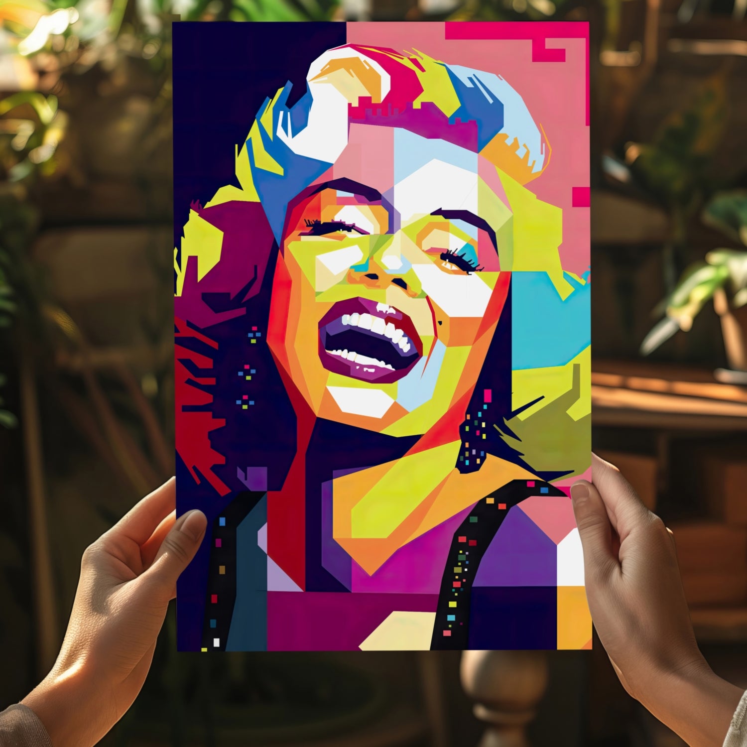 Marilyn Monroe Aluminum Print.