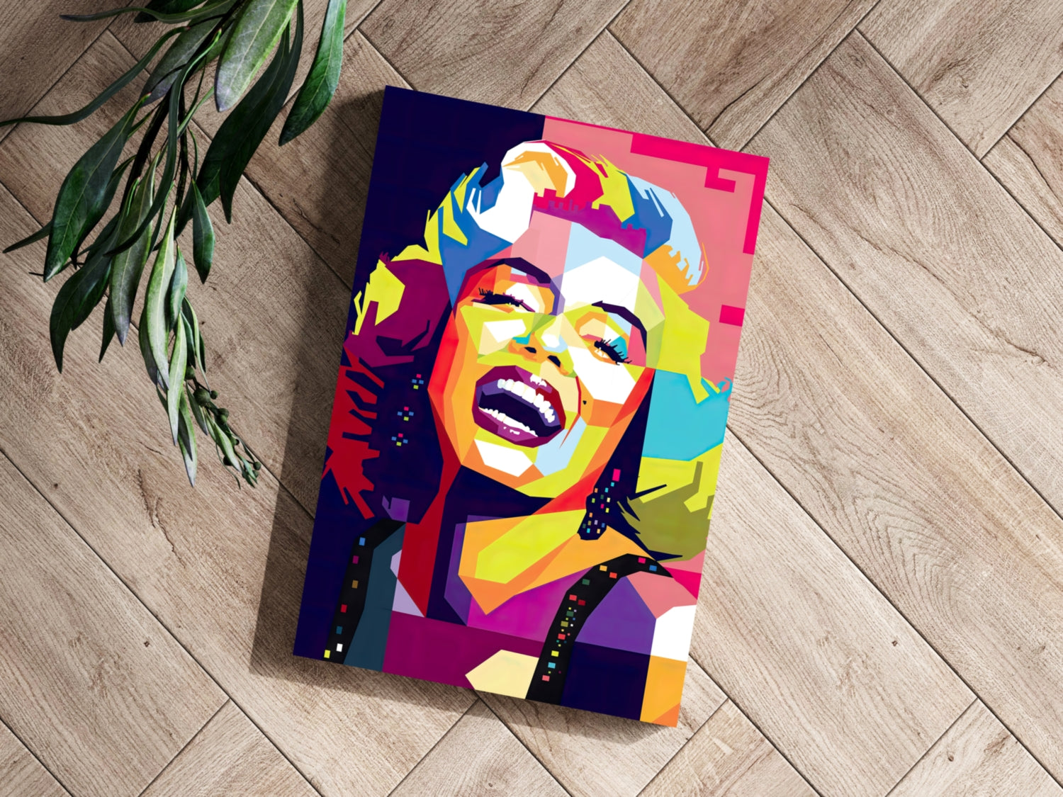 Marilyn Monroe Aluminum Print.