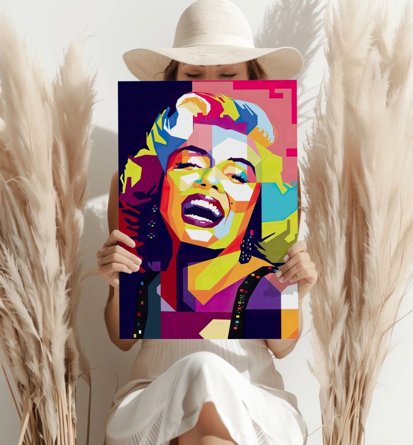 Marilyn Monroe Aluminum Print.