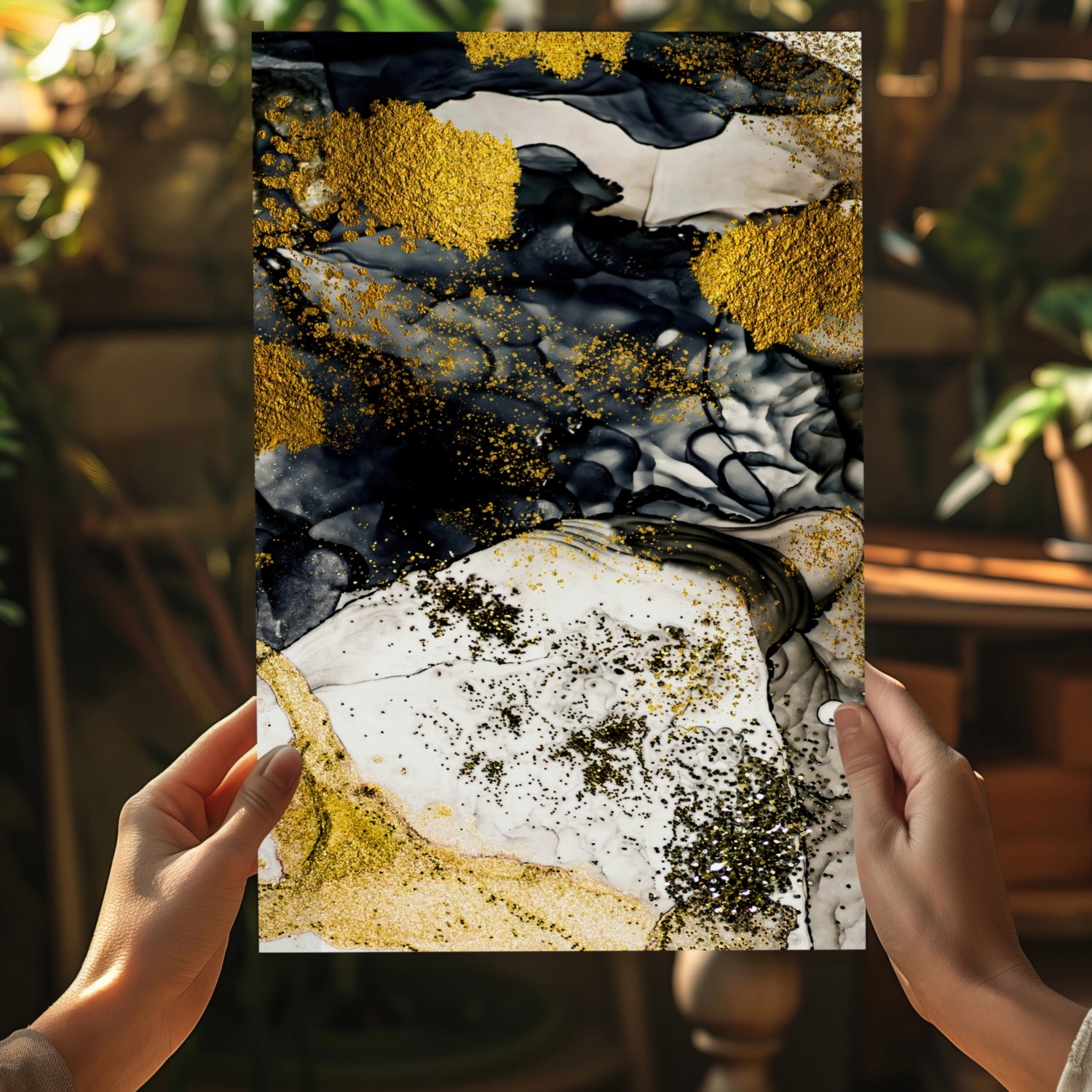 Abstract Patterns Aluminum Print.