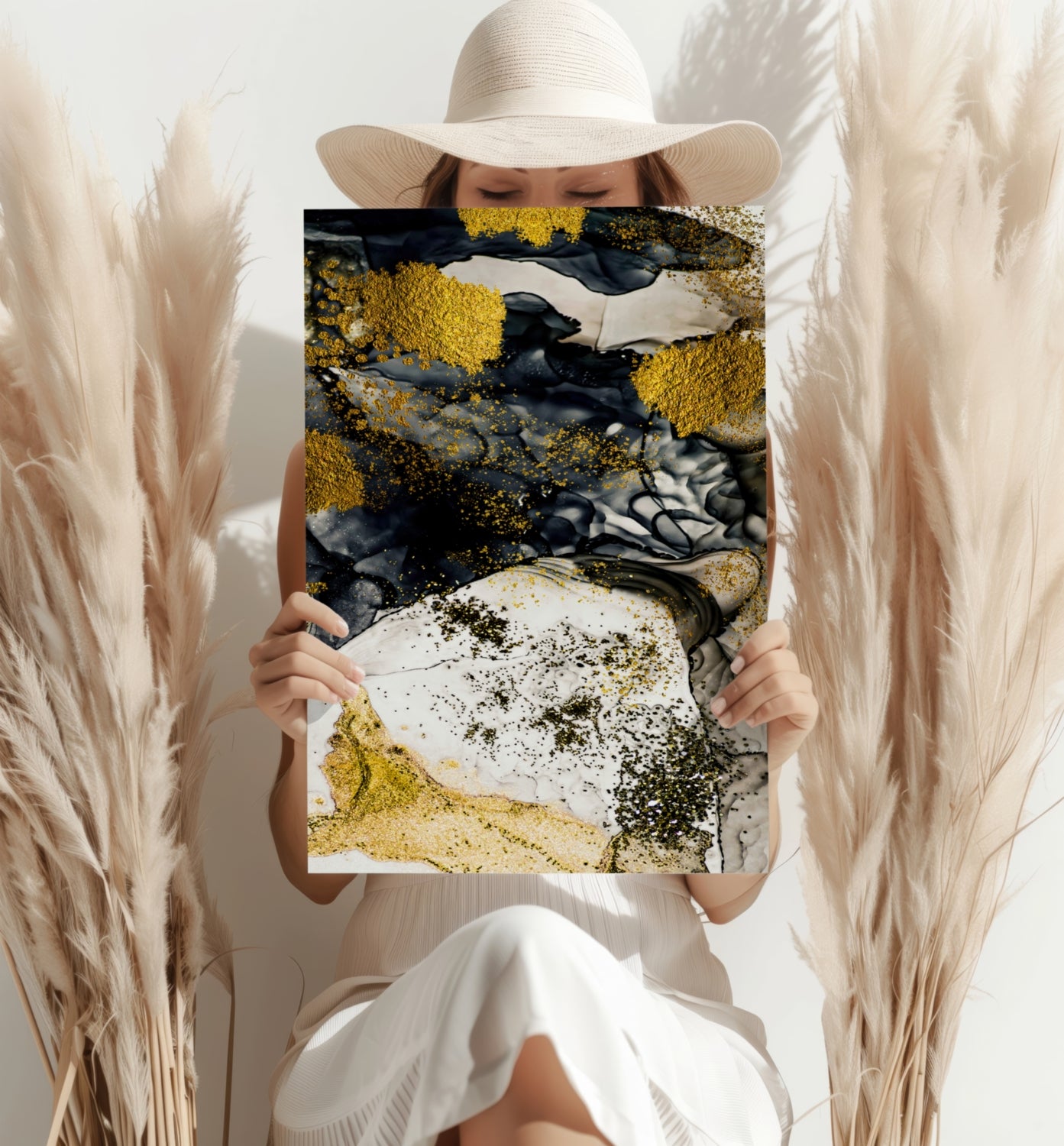 Abstract Patterns Aluminum Print.