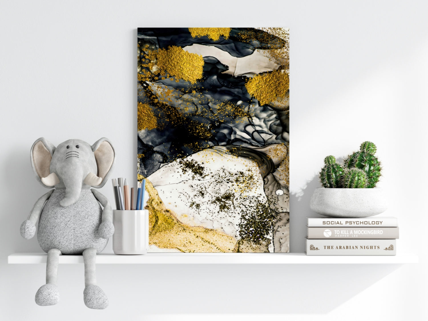 Abstract Patterns Aluminum Print.