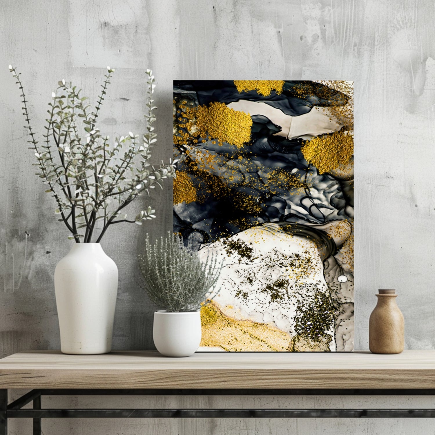 Abstract Patterns Aluminum Print.