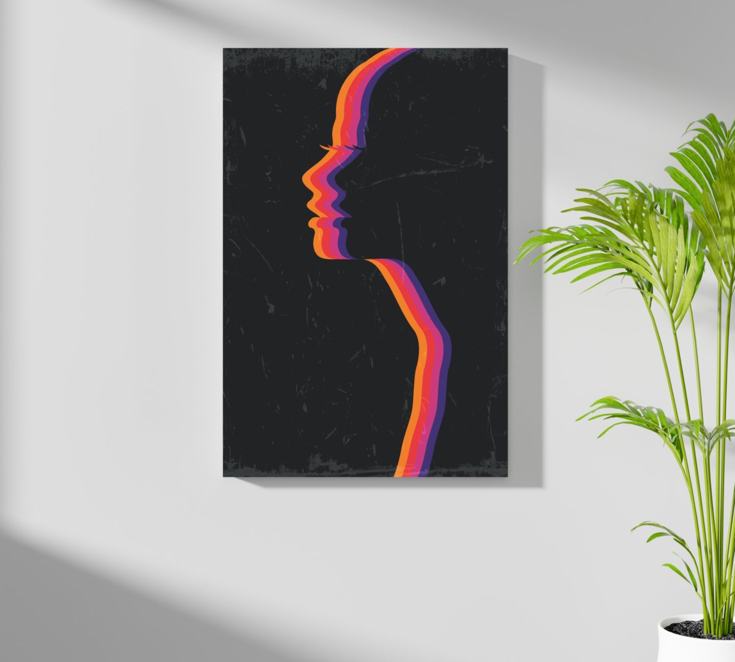 Faces Aluminum Print.