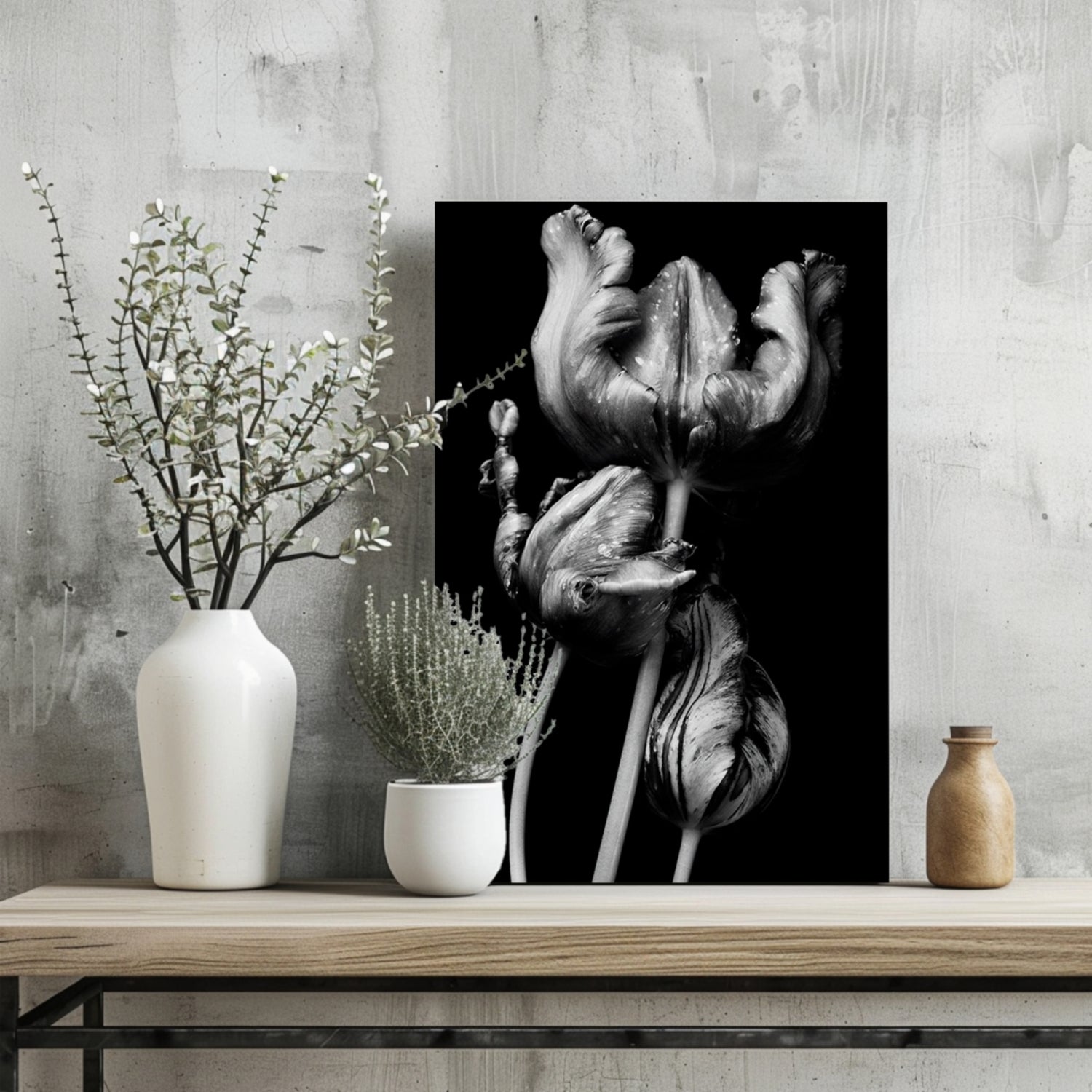Flowers Aluminum Print.
