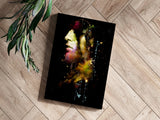 Abstract Man Aluminum Print