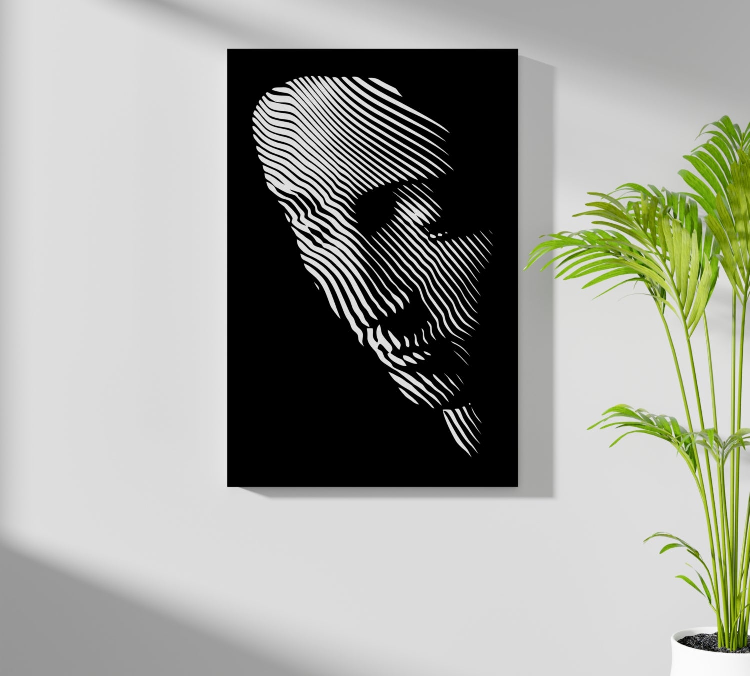 Abstract Statue Aluminum Print.