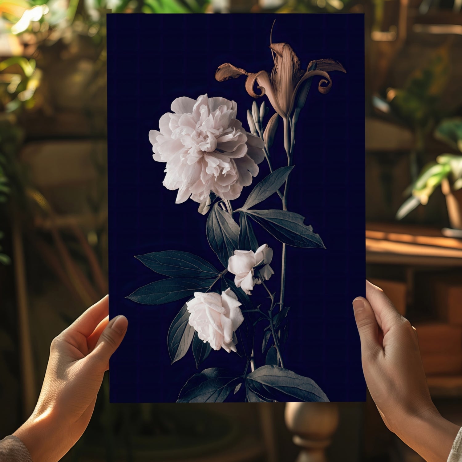 Flowers Aluminum Print.