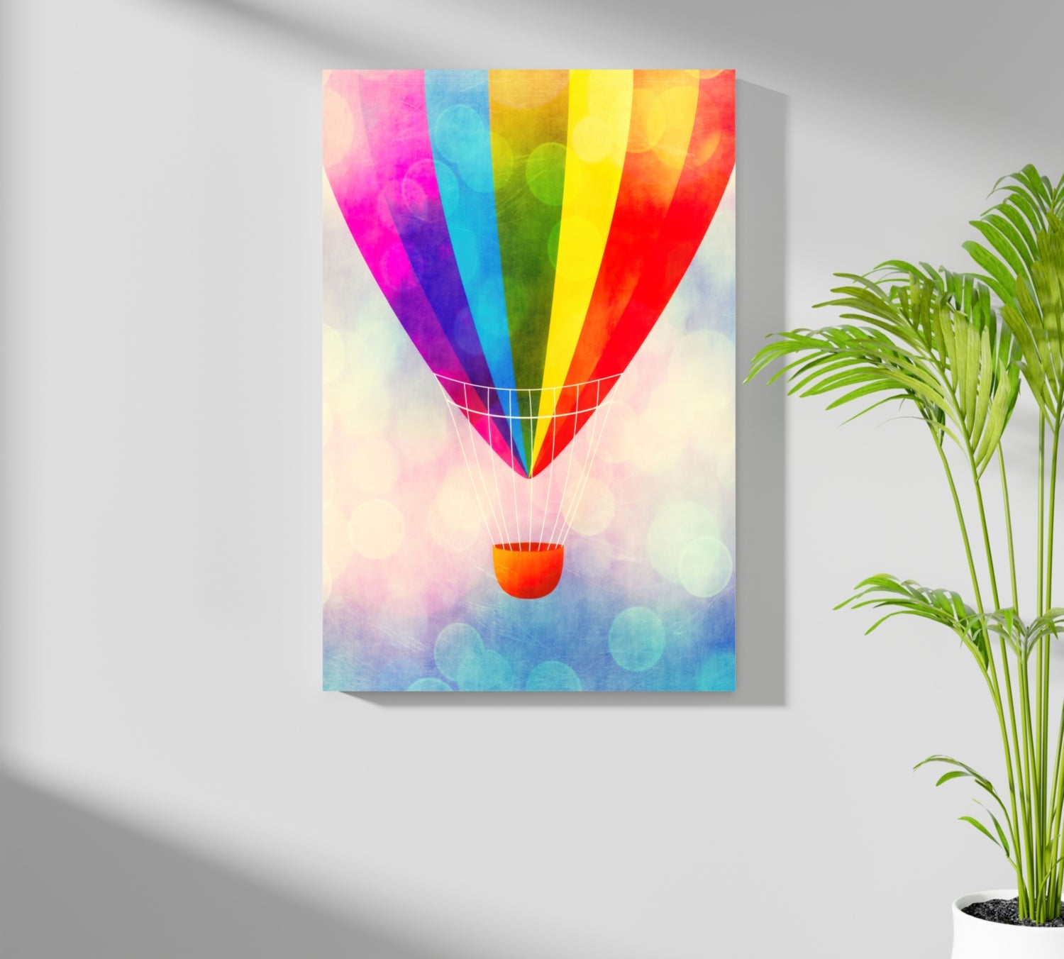 Air Balloon Aluminum Print.