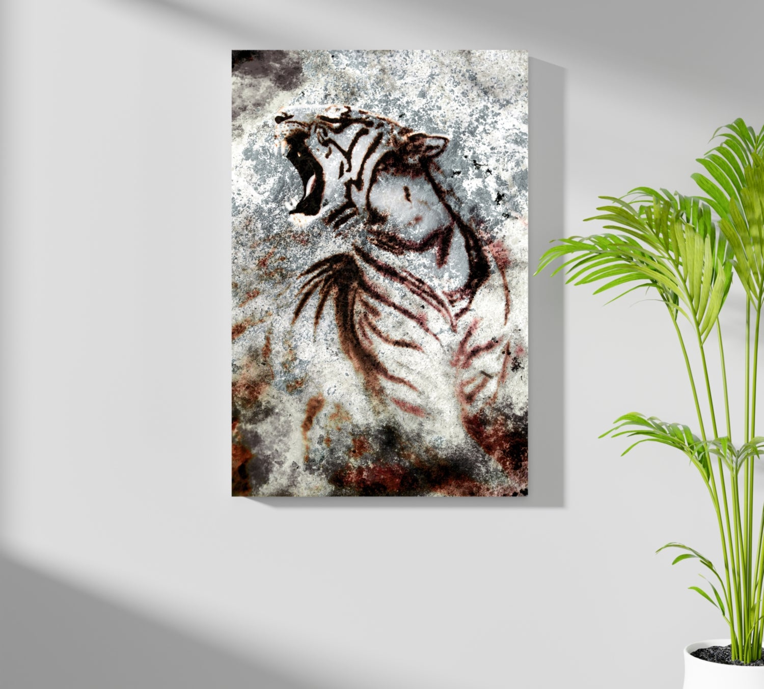 Tiger Aluminum Print.
