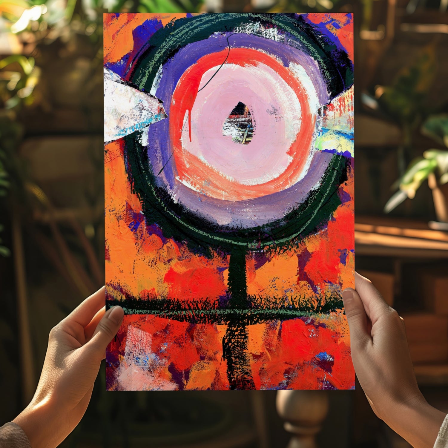 Abstract Art Aluminum Print.