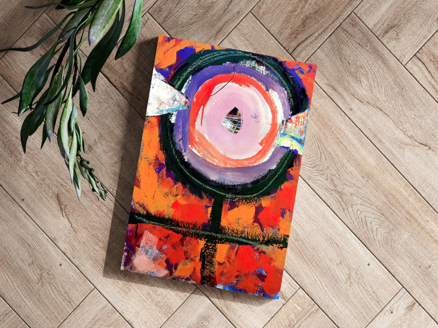 Abstract Art Aluminum Print.