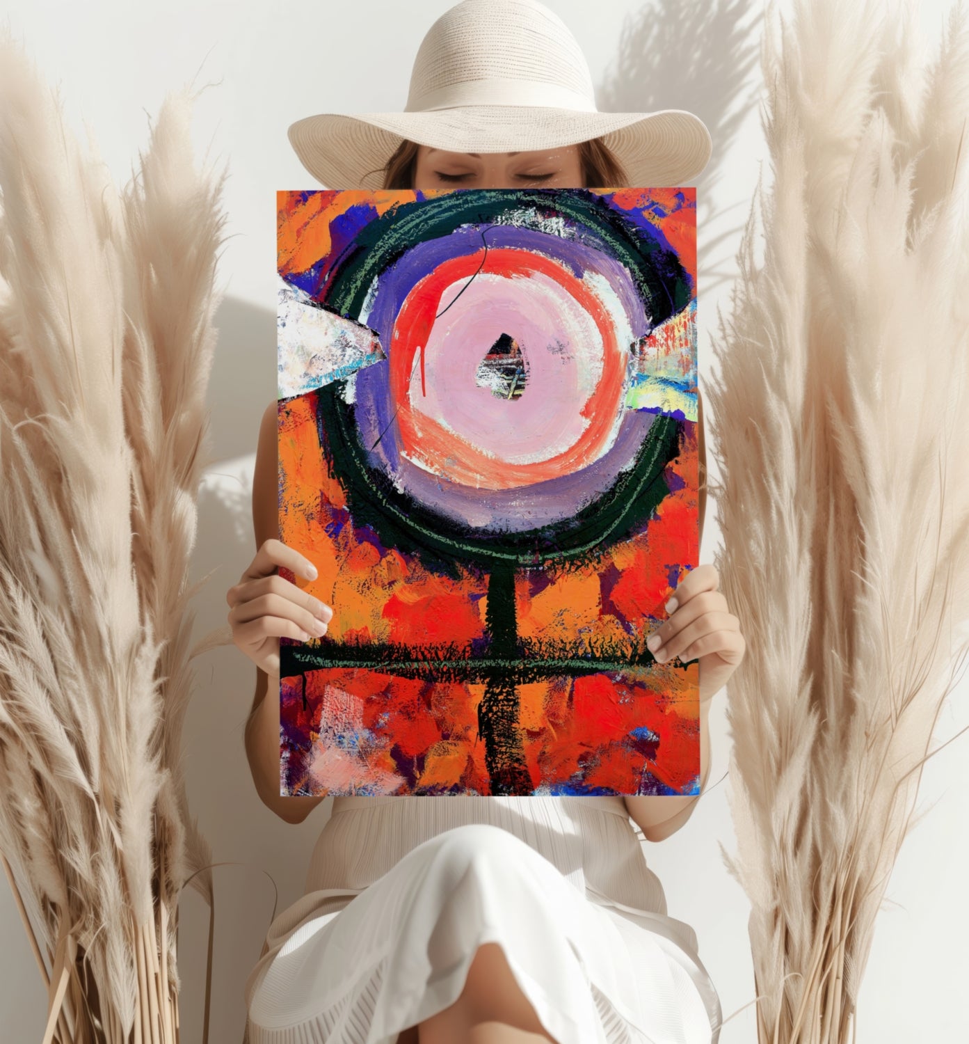 Abstract Art Aluminum Print.