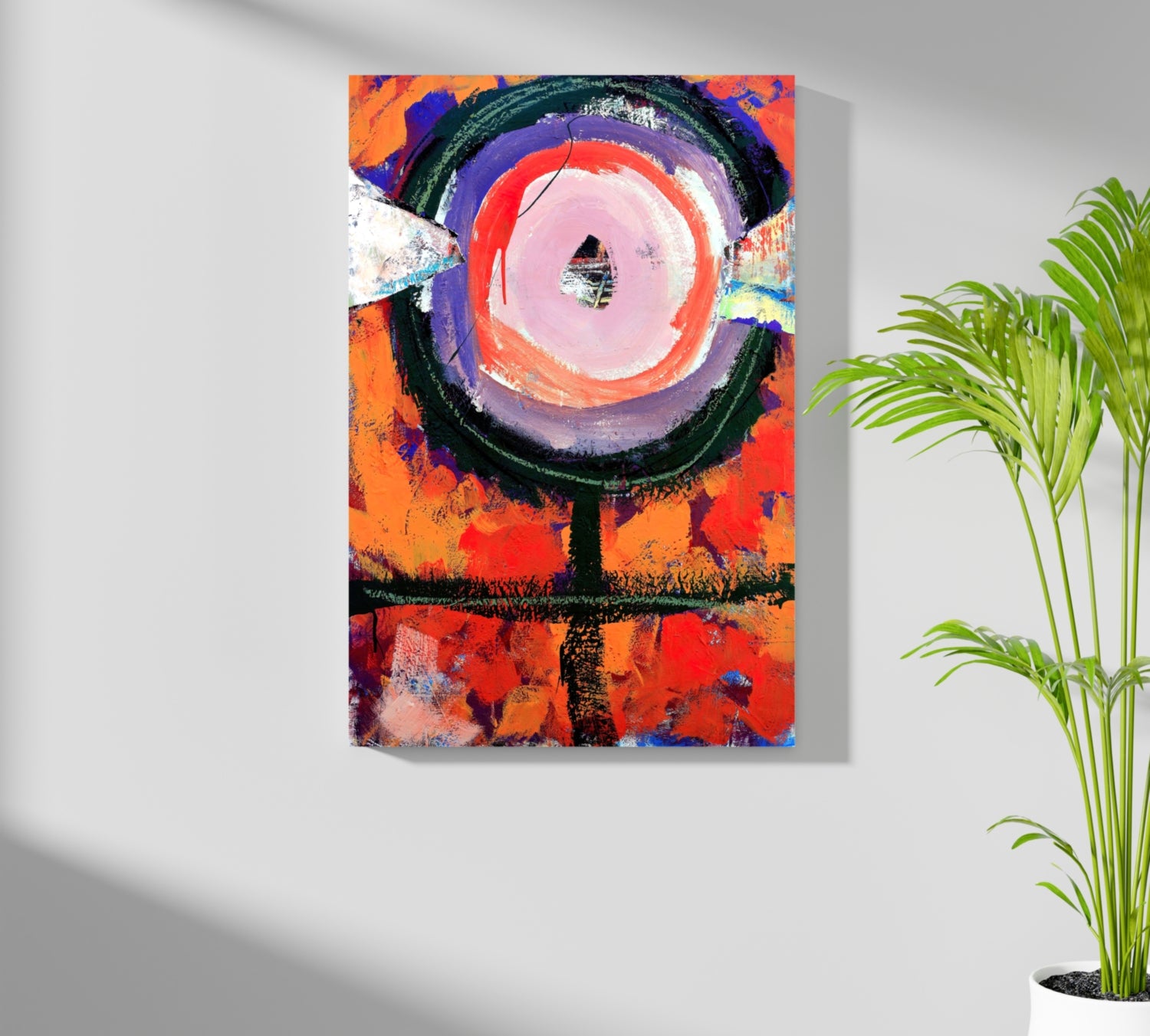 Abstract Art Aluminum Print.