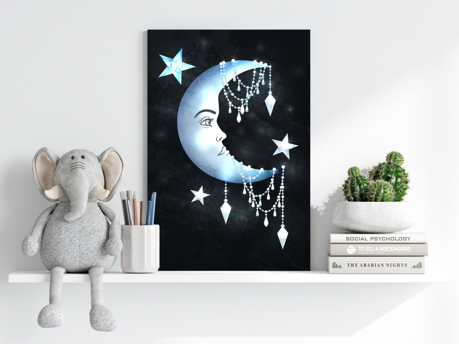 Lunar Aluminum Print.