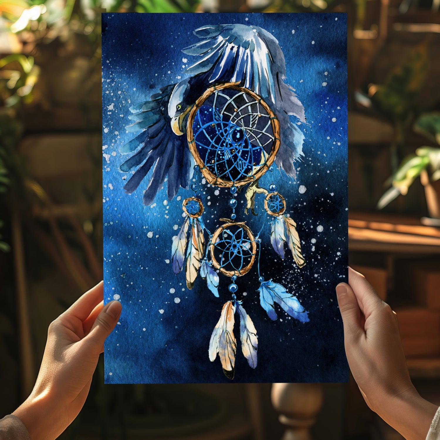 Dreamcatcher Aluminum Print.