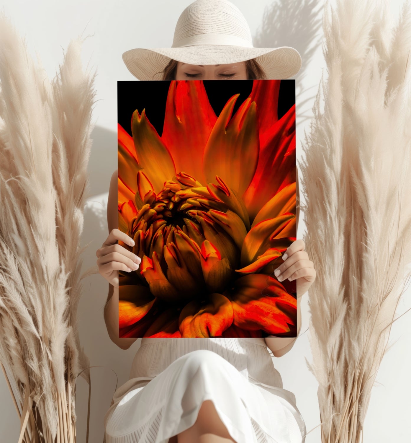 Elderflower Aluminum Print.