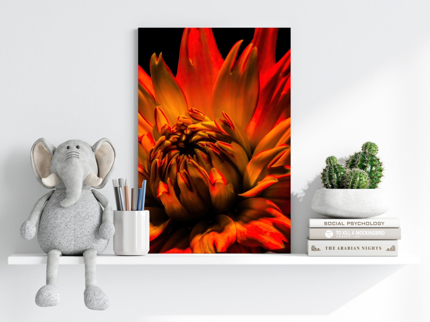 Elderflower Aluminum Print.