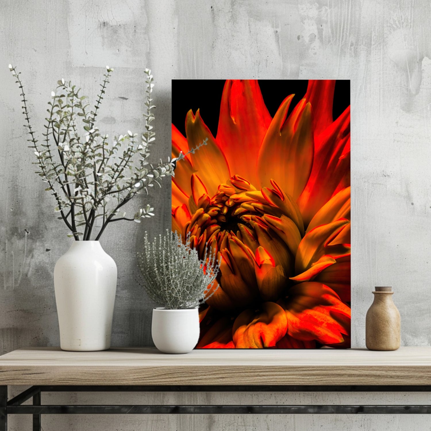 Elderflower Aluminum Print.