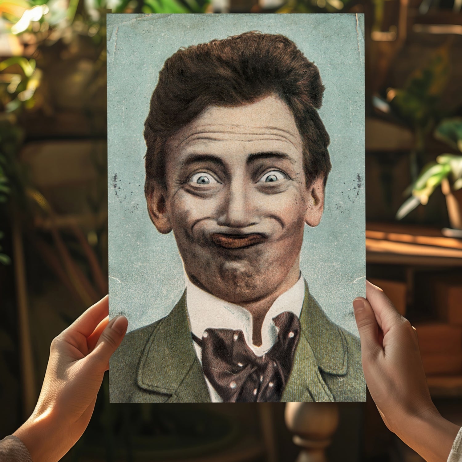 Humor Aluminum Print.