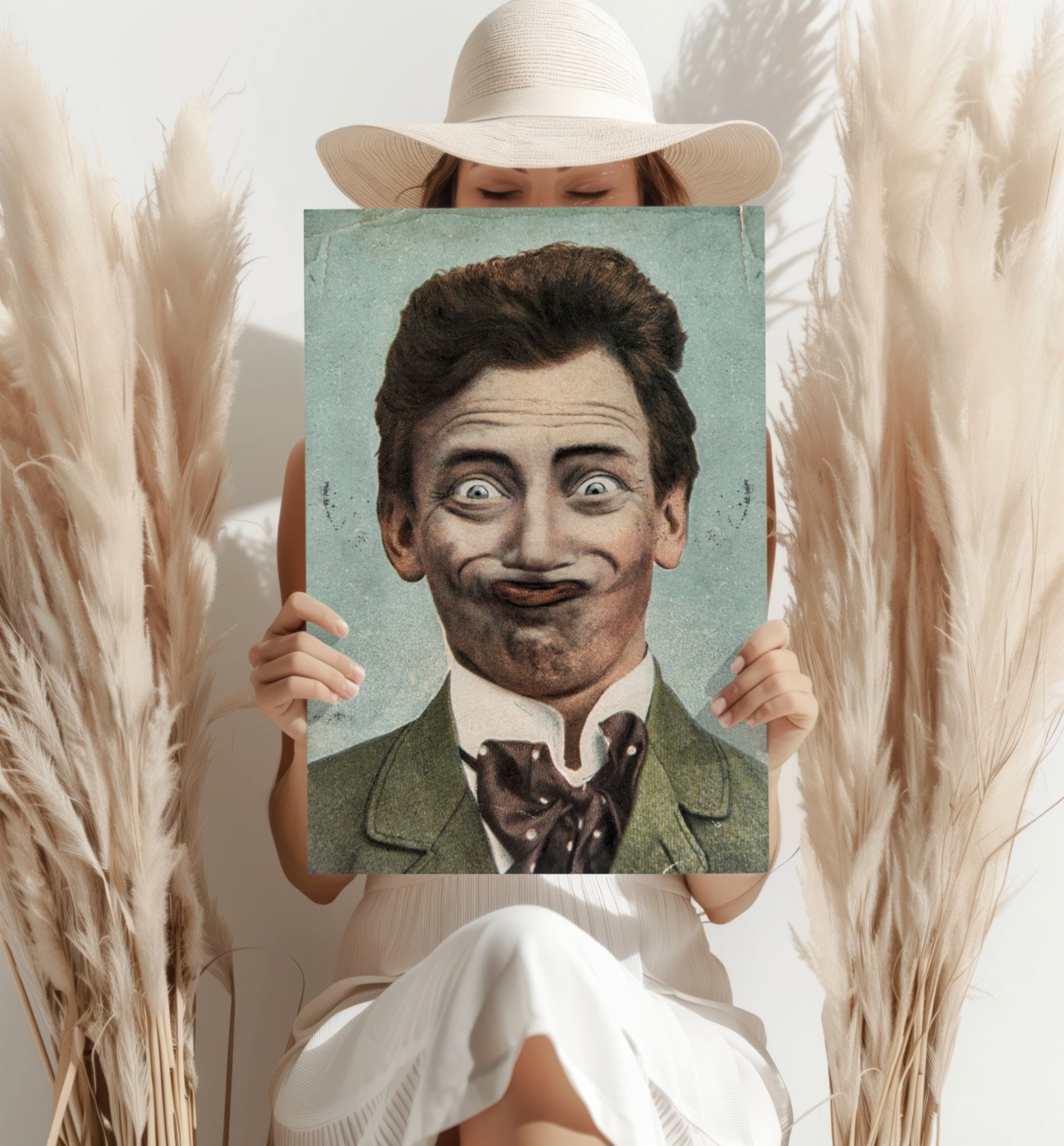 Humor Aluminum Print.