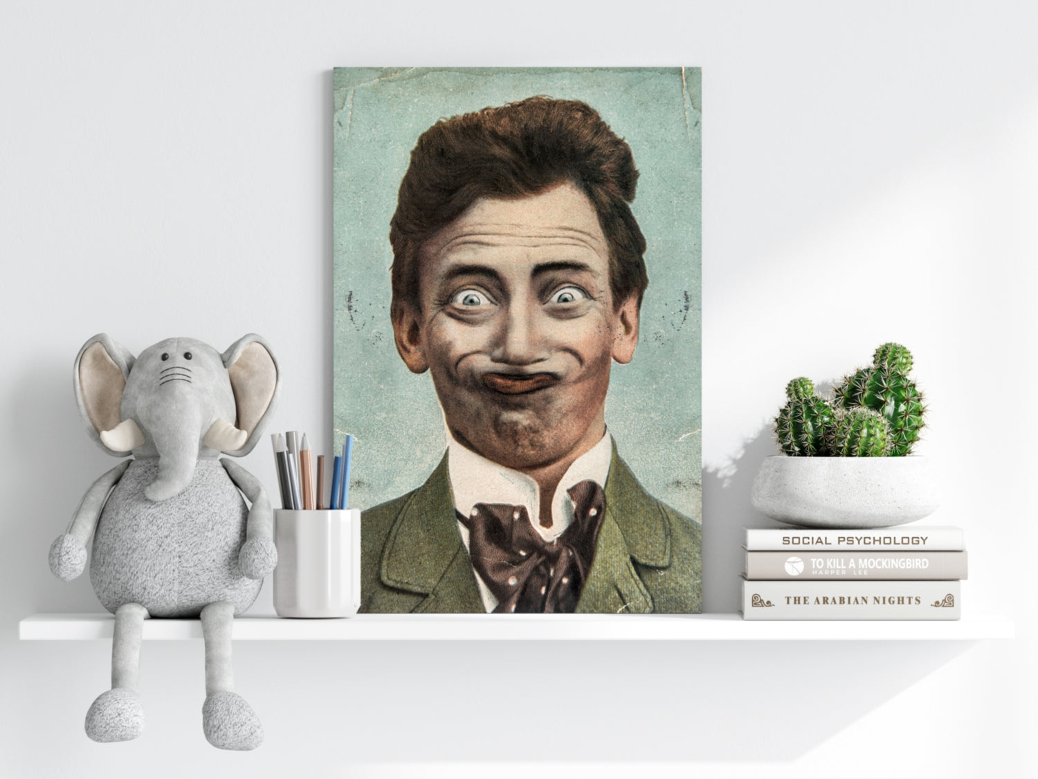 Humor Aluminum Print.