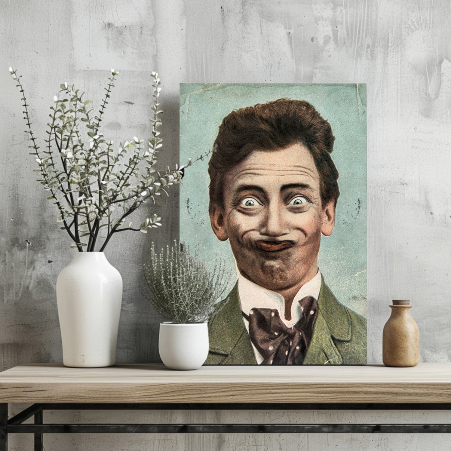 Humor Aluminum Print.