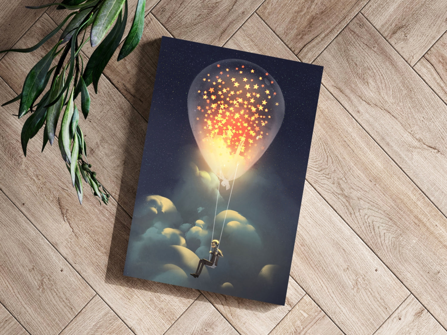 Dream Bulb Aluminum Print.