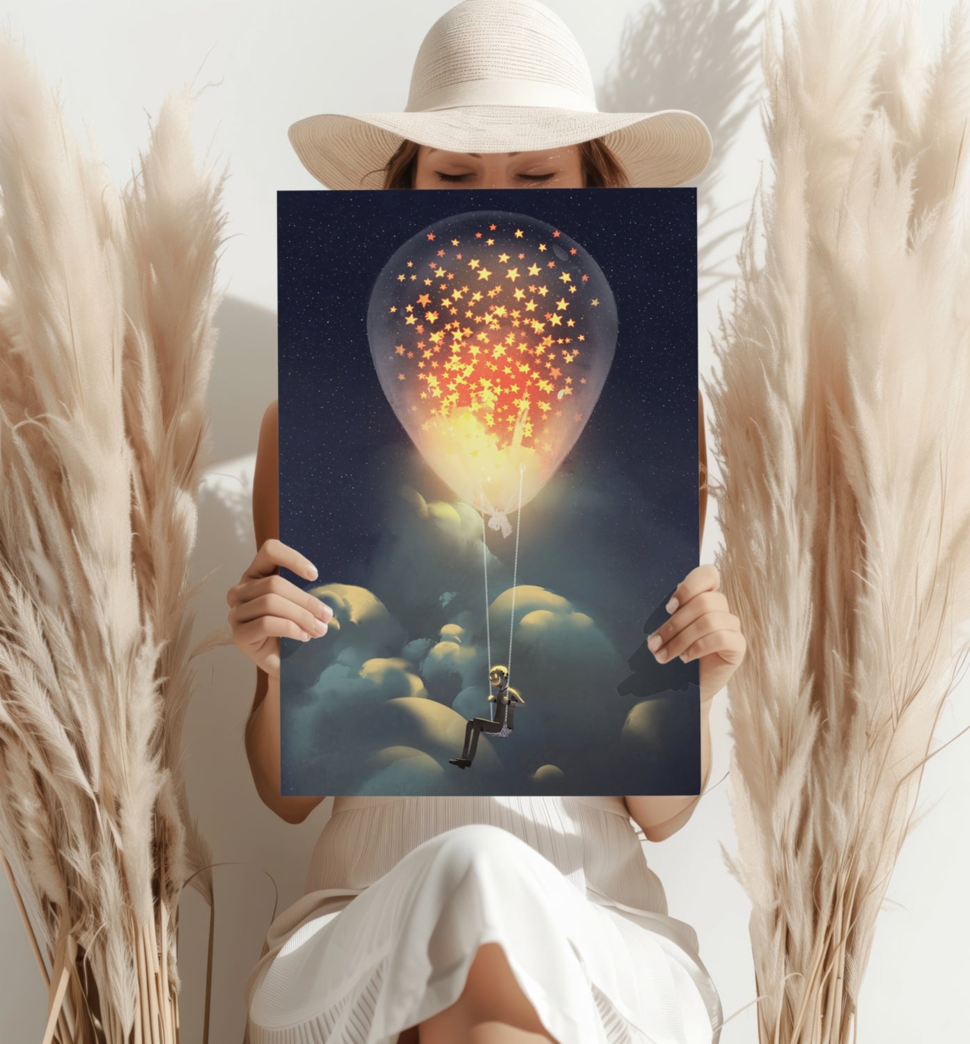 Dream Bulb Aluminum Print.
