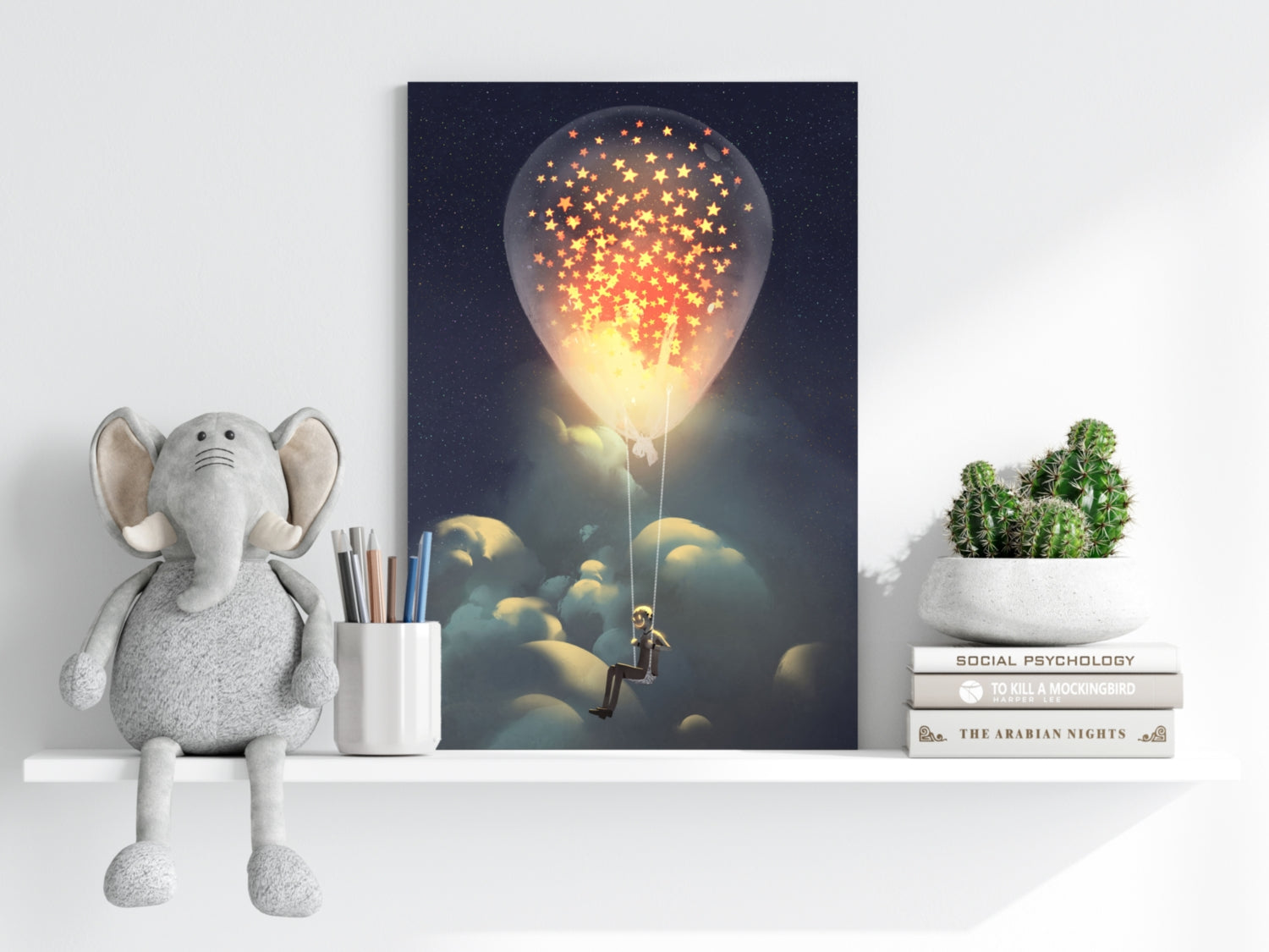 Dream Bulb Aluminum Print.