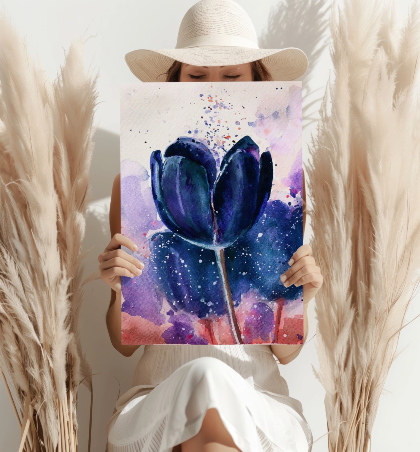 Tulip Aluminum Print.