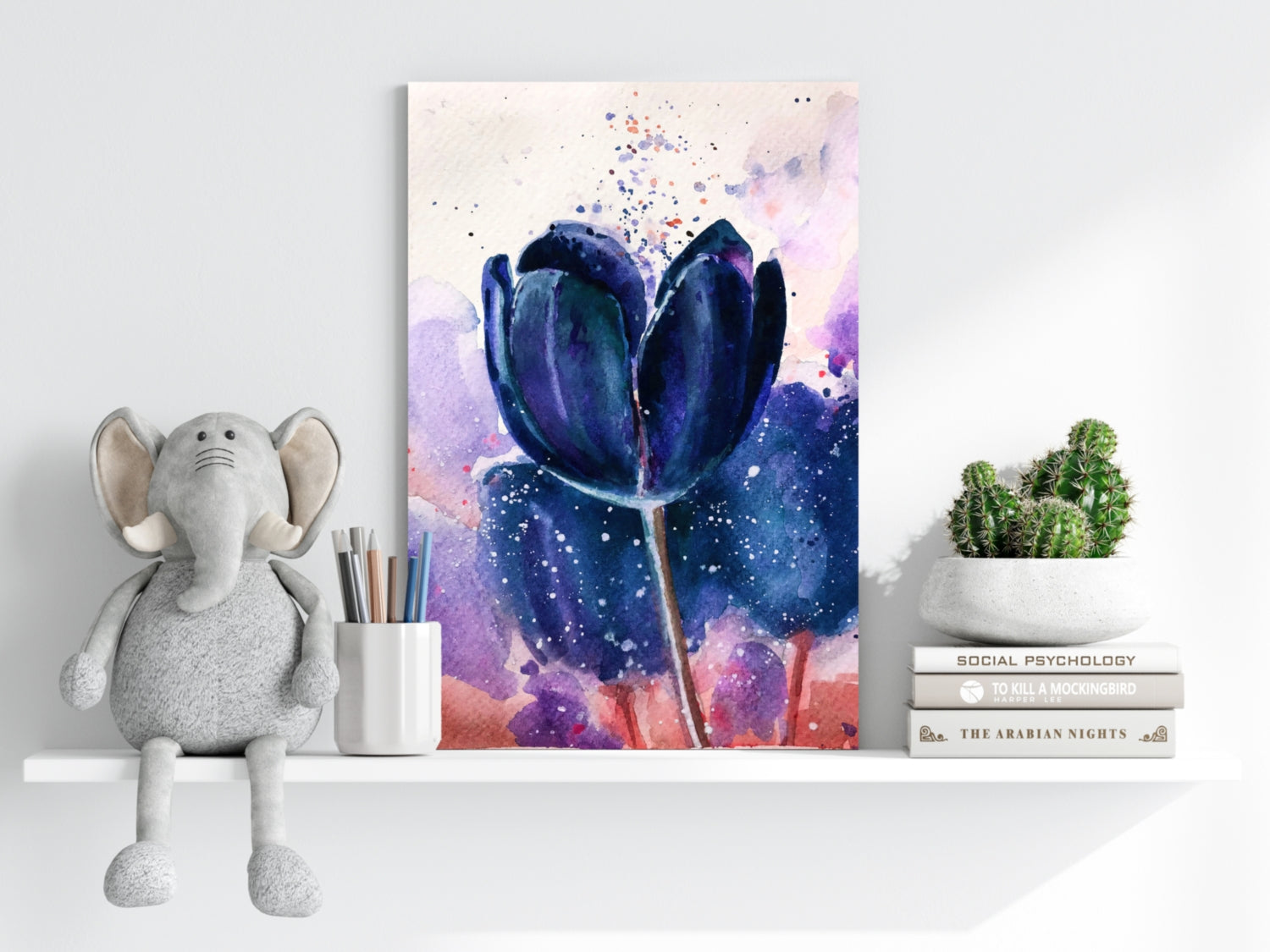 Tulip Aluminum Print.